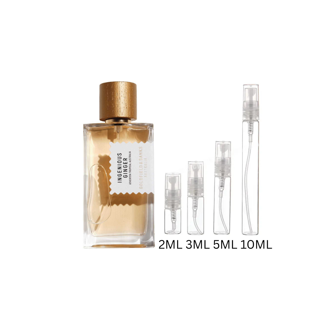 Goldfield & Banks Ingenious Ginger Decants (Samples)